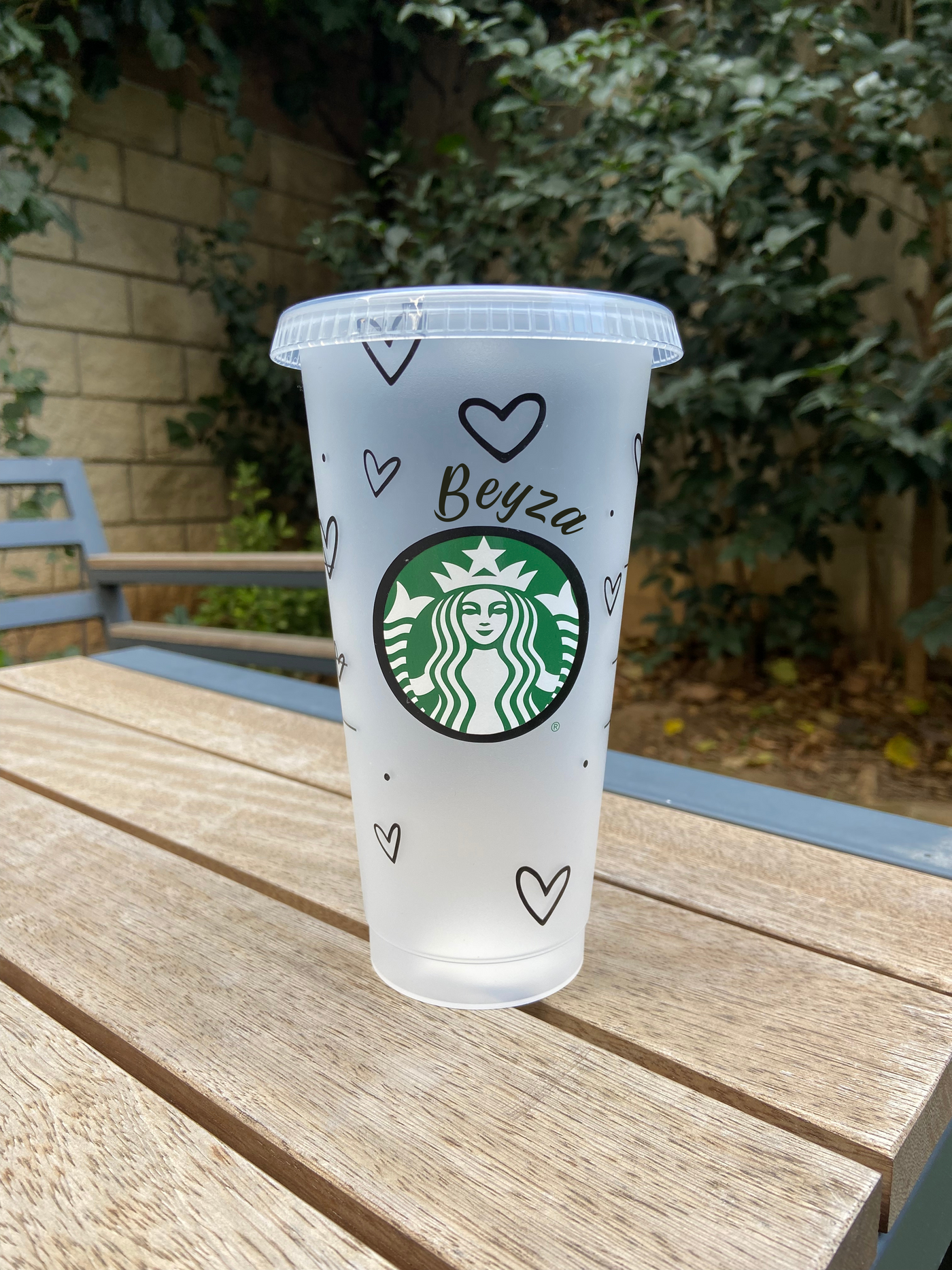Unique Lovestruck  | Starbucks® Yeniden Kullanılabilir Bardak - Soğuk 709ml - Bold&Goodly