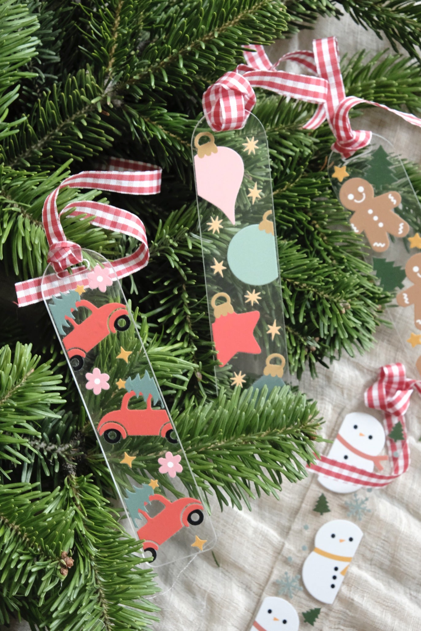 HAPPY SNOWMAN KİTAP AYRACI