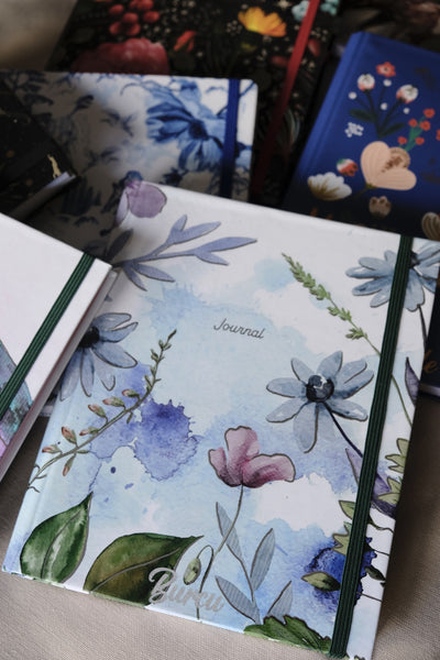 VICTORIA'S JOURNALS SERENITY Gizli Spiralli Defter Sert Kapak 17x24 cm | Çizgili