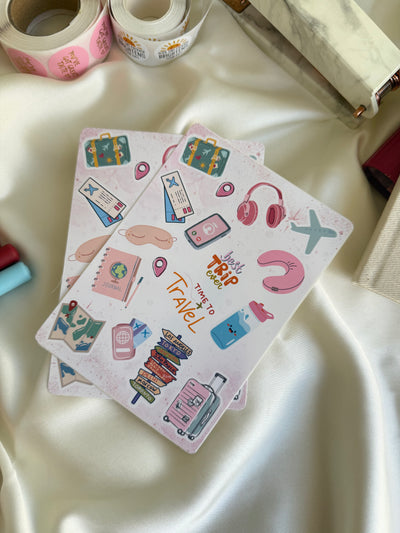 TRAVEL DIARIES STICKER SETİ