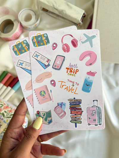 TRAVEL DIARIES STICKER SETİ