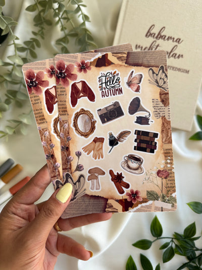 TIMELESS AUTUMN STICKER SETİ