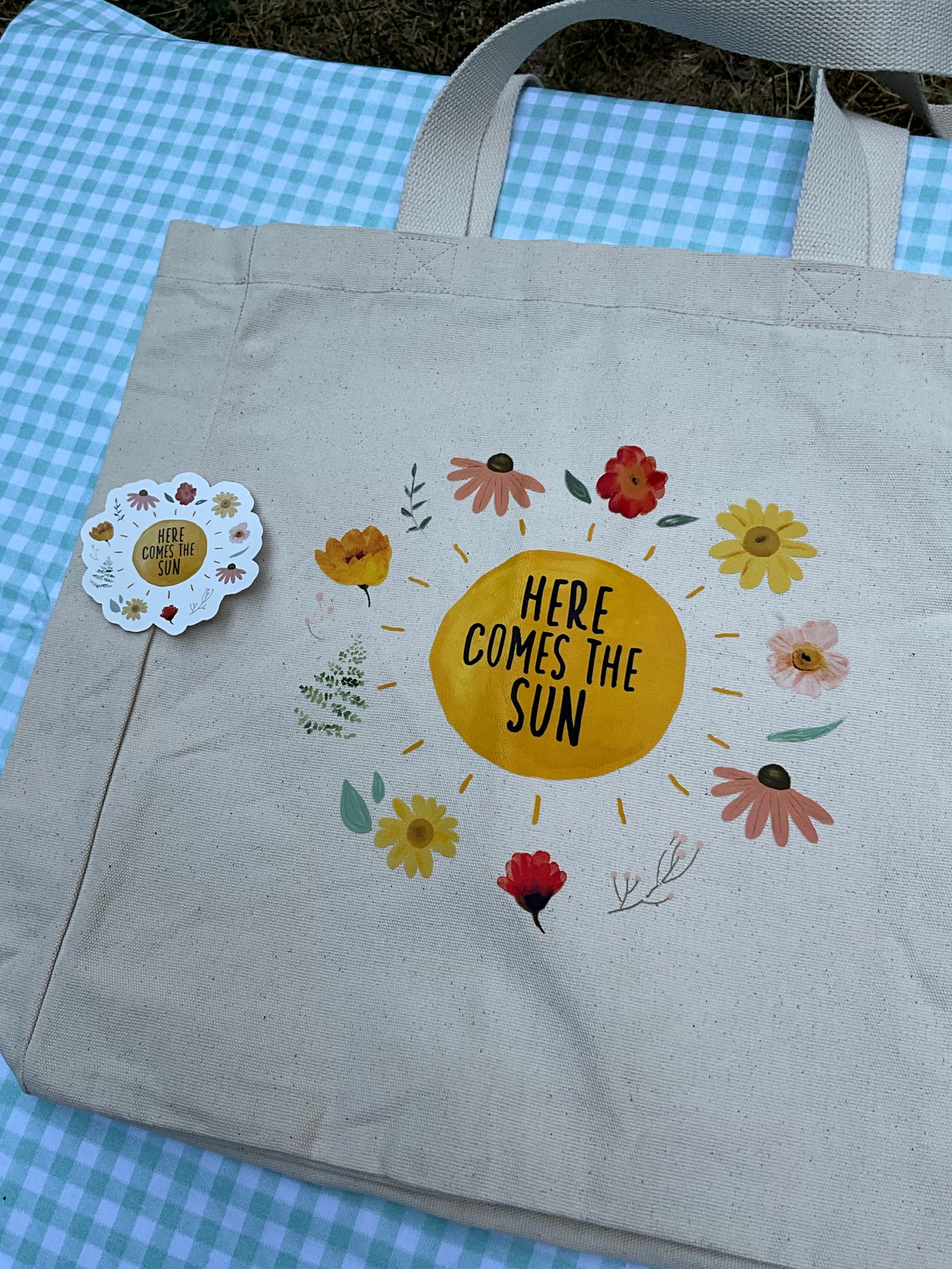 HERE COMES THE SUN STICKER - Bold&Goodly