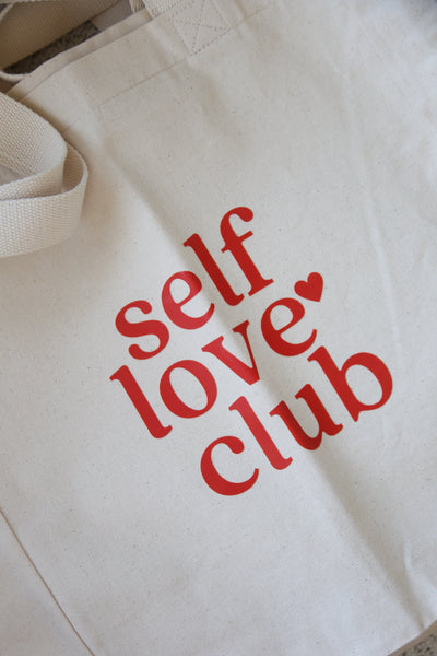 SELF LOVE CLUB KANVAS ÇANTA