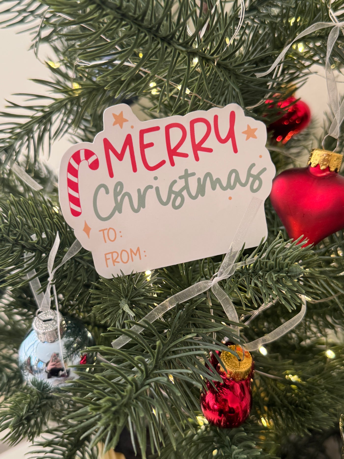 CHRISTMAS HEDİYE STICKER SETİ