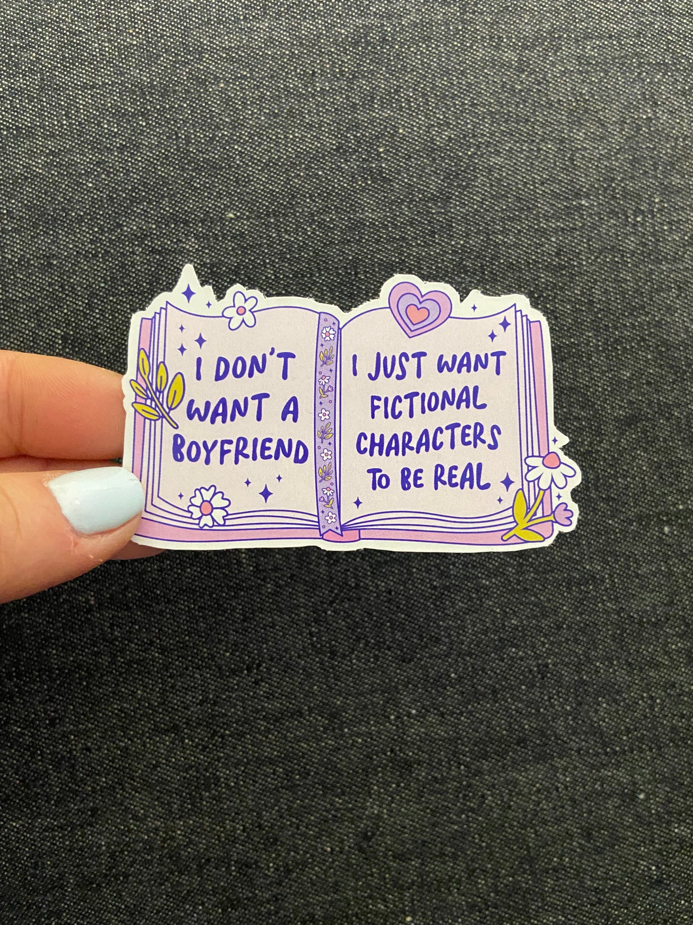 FICTIONAL CHARACTERS STICKER