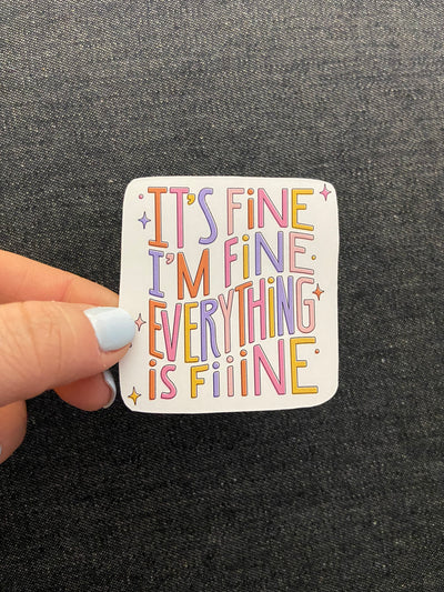 I'M FINE STICKER