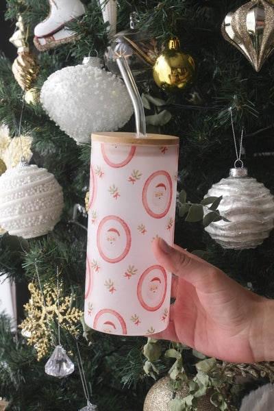 SNOWMAN BUZLU CAM BARDAK | 600ML