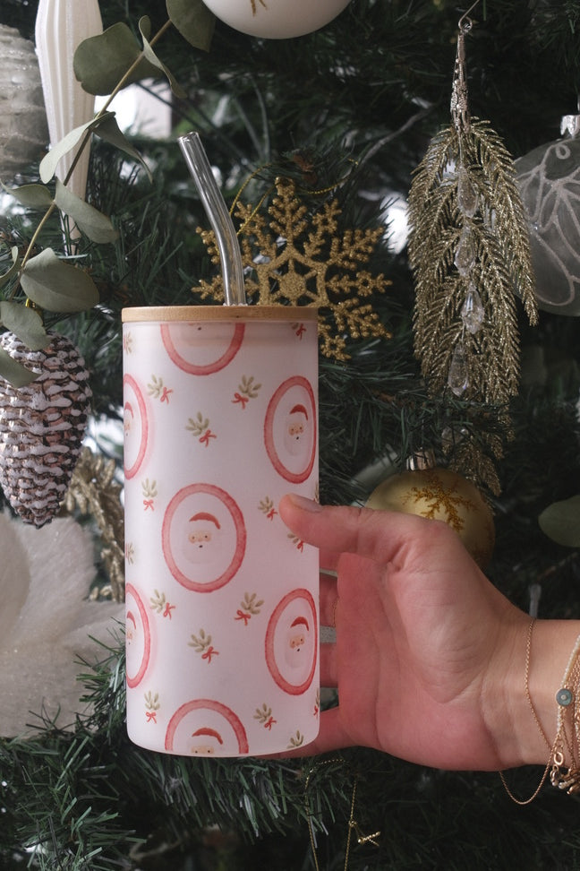 SNOWMAN BUZLU CAM BARDAK | 600ML