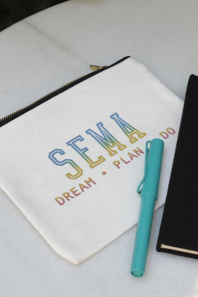 DREAM.PLAN.DO KİŞİSELLEŞTİRİLEBİLİR KANVAS KALEMLİK