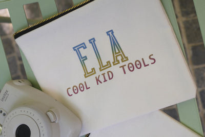 COOL KID TOOLS KİŞİSELLEŞTİRİLEBİLİR KANVAS KALEMLİK