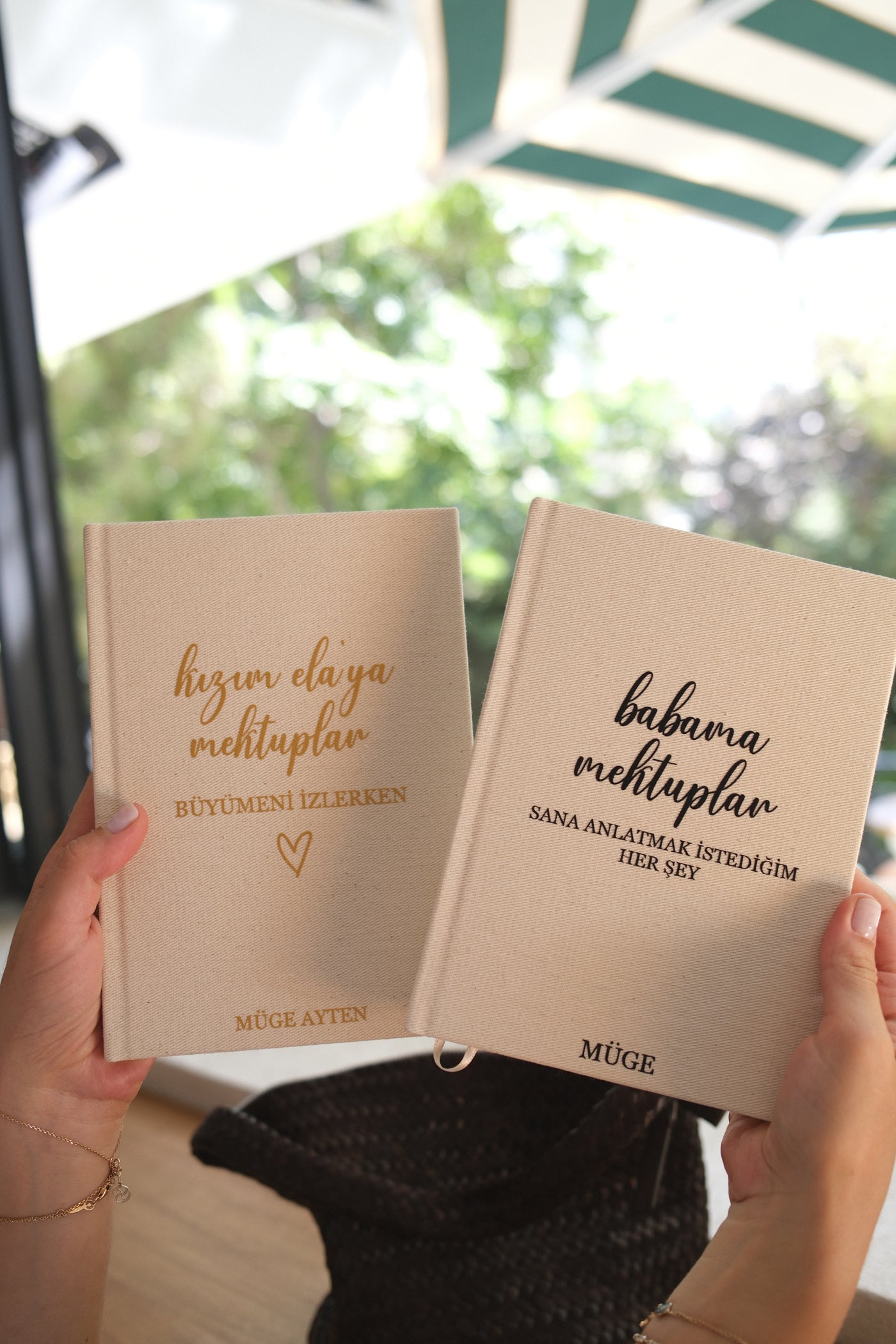 Sana Mektuplar - Oğluma/Kızıma - Kişiselleştirilebilir Kanvas Defter | 14x20 cm