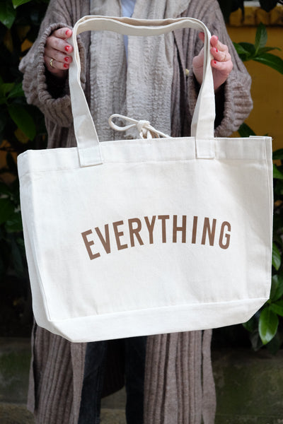 EVERYTHING TOTE KANVAS ÇANTA