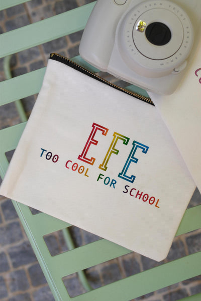 TOO COOL FOR SCHOOL KİŞİSELLEŞTİRİLEBİLİR KANVAS KALEMLİK