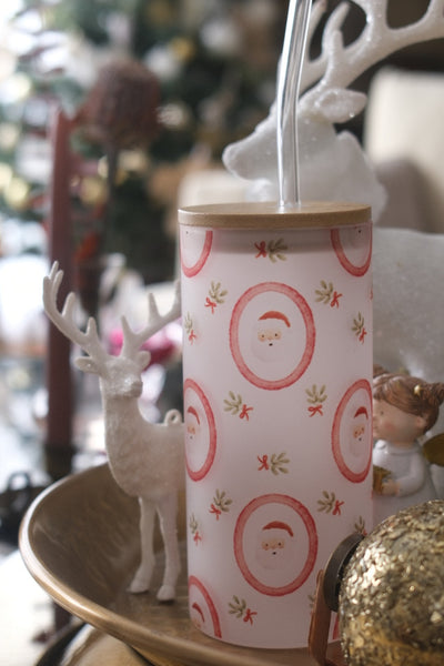 SNOWMAN BUZLU CAM BARDAK | 600ML