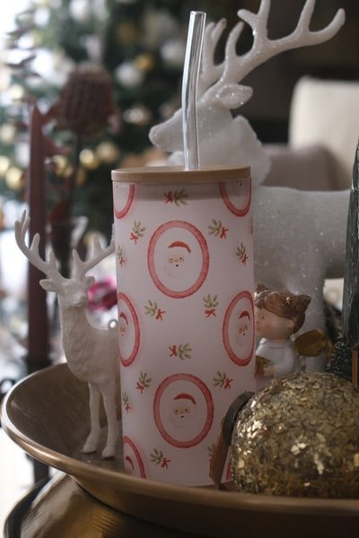 SNOWMAN BUZLU CAM BARDAK | 600ML