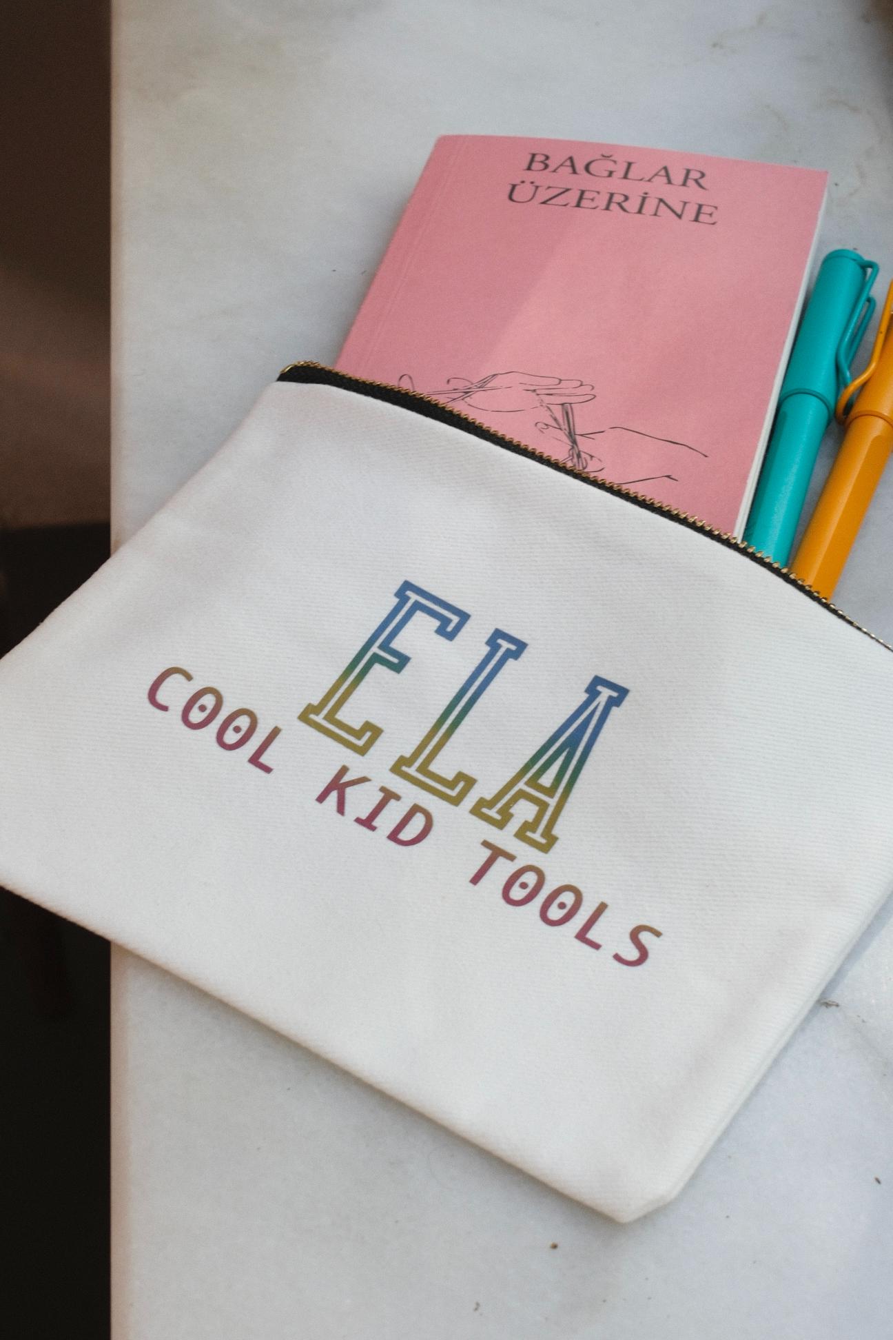 COOL KID TOOLS KİŞİSELLEŞTİRİLEBİLİR KANVAS KALEMLİK