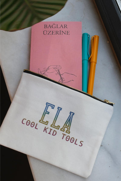 COOL KID TOOLS KİŞİSELLEŞTİRİLEBİLİR KANVAS KALEMLİK