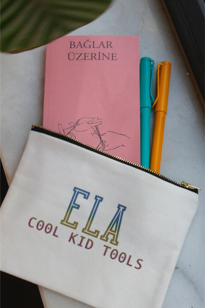 COOL KID TOOLS KİŞİSELLEŞTİRİLEBİLİR KANVAS KALEMLİK