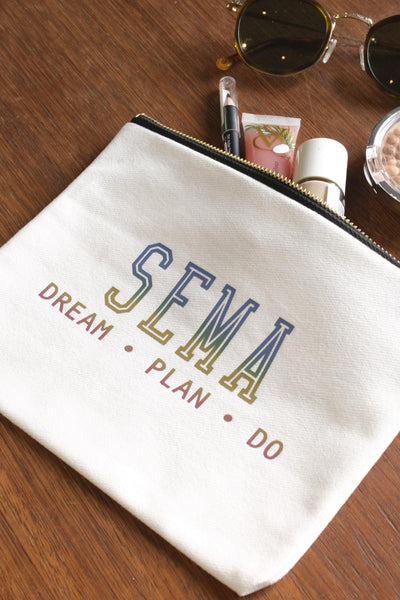DREAM.PLAN.DO KİŞİSELLEŞTİRİLEBİLİR KANVAS KALEMLİK