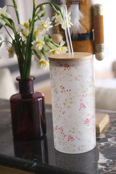 WINTER BERRY BUZLU CAM BARDAK | 600ML