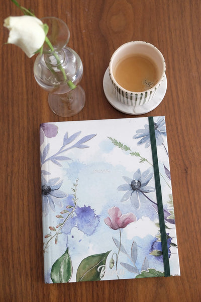 VICTORIA'S JOURNALS SERENITY Gizli Spiralli Defter Sert Kapak 17x24 cm | Çizgili