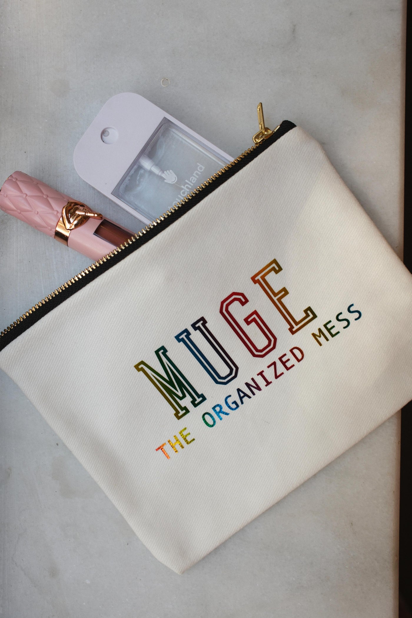 THE ORGANIZED MESS KİŞİSELLEŞTİRİLEBİLİR KANVAS KALEMLİK