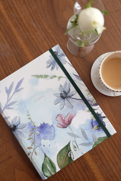 VICTORIA'S JOURNALS SERENITY Gizli Spiralli Defter Sert Kapak 17x24 cm | Çizgili
