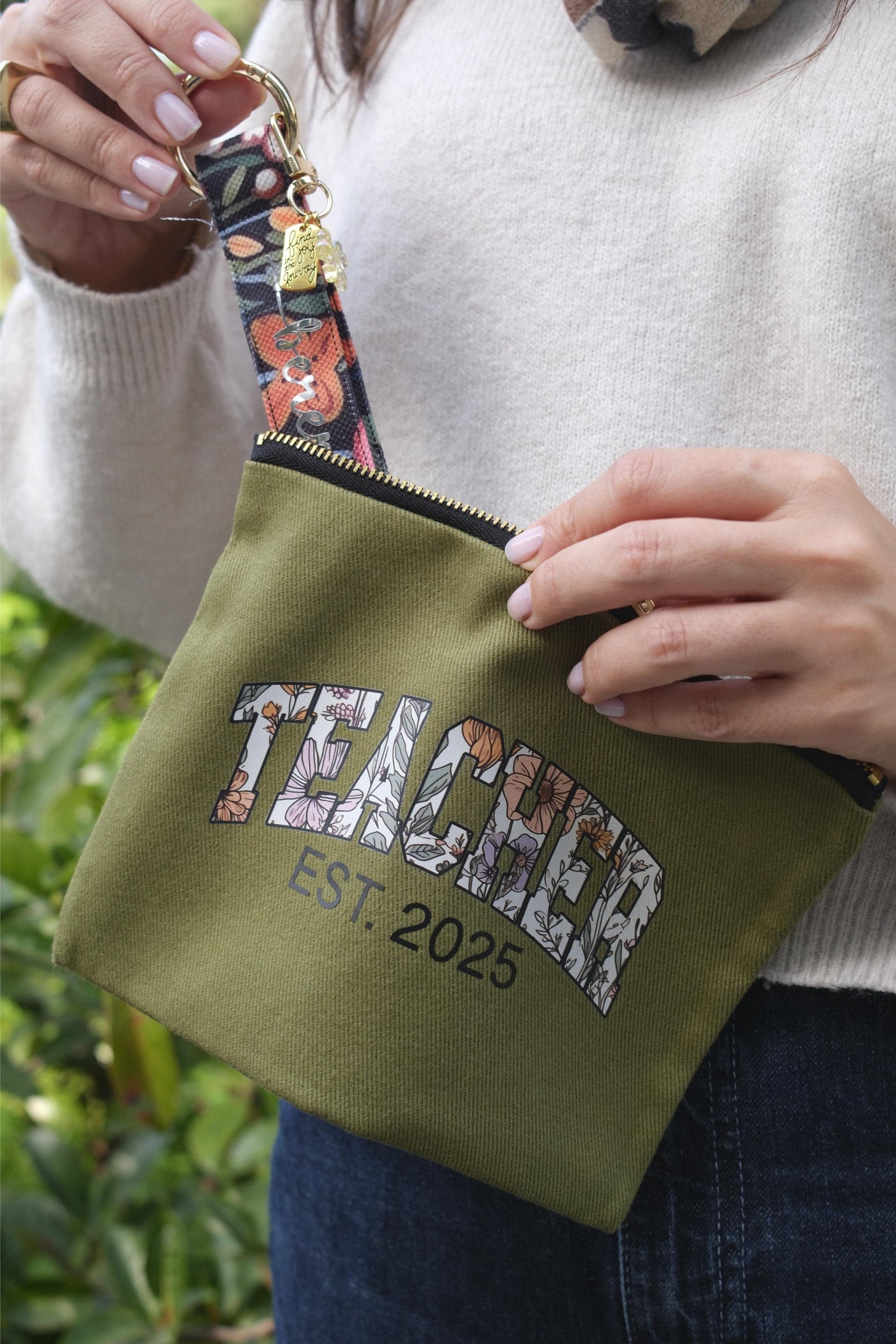 KEIRA KİŞİSELLEŞTİRİLEBİLİR BEST TEACHER EVER YAZILI ÇİFT TARAFLI ANAHTARLIK