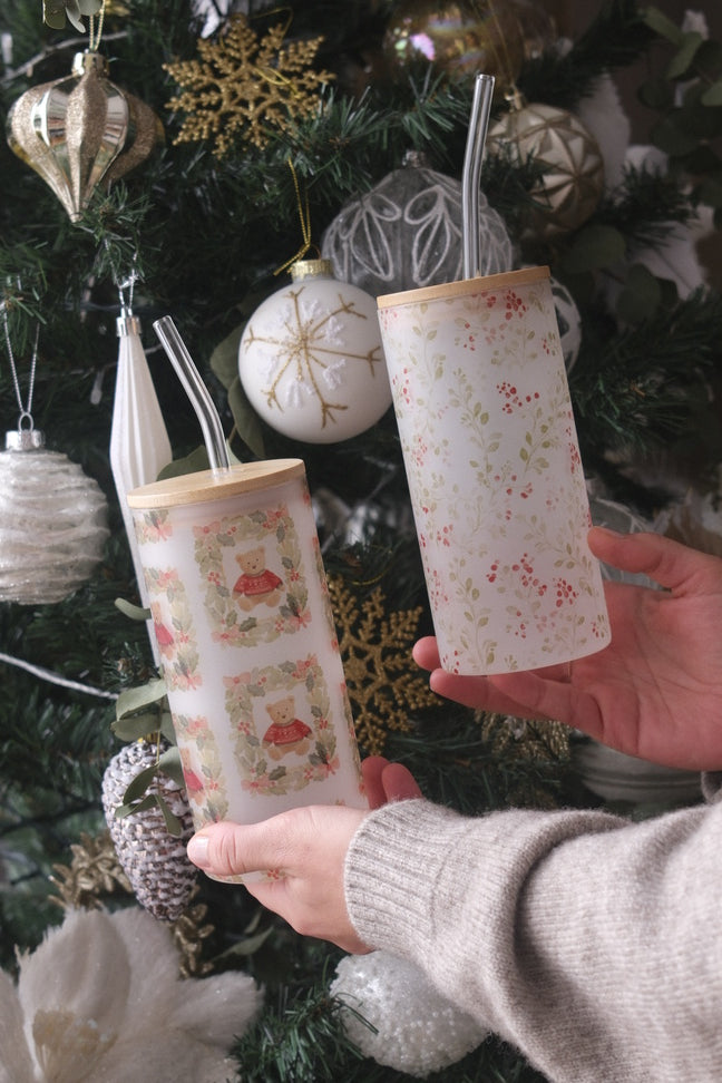 COZY BEAR BUZLU CAM BARDAK | 600ML