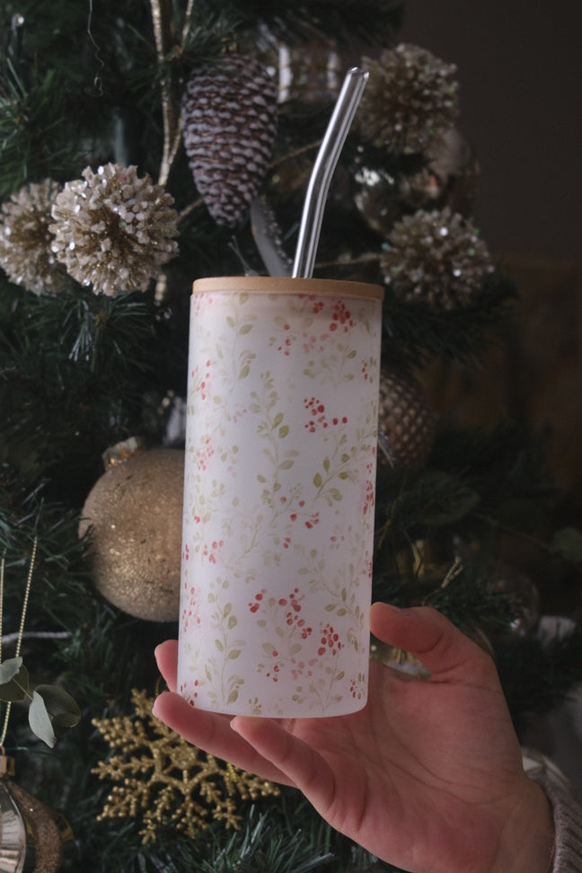 WINTER BERRY BUZLU CAM BARDAK | 600ML