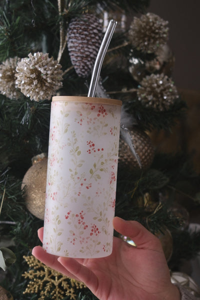 WINTER BERRY BUZLU CAM BARDAK | 600ML