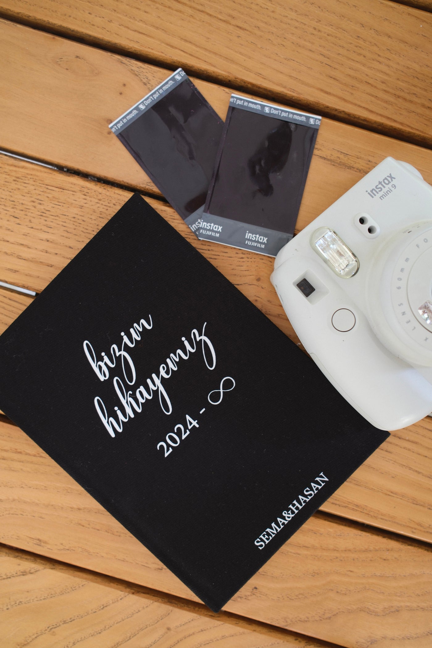 Sana Mektuplar - Bizim Hikayemiz - Kişiselleştirilebilir Kanvas Defter | 14x20 cm