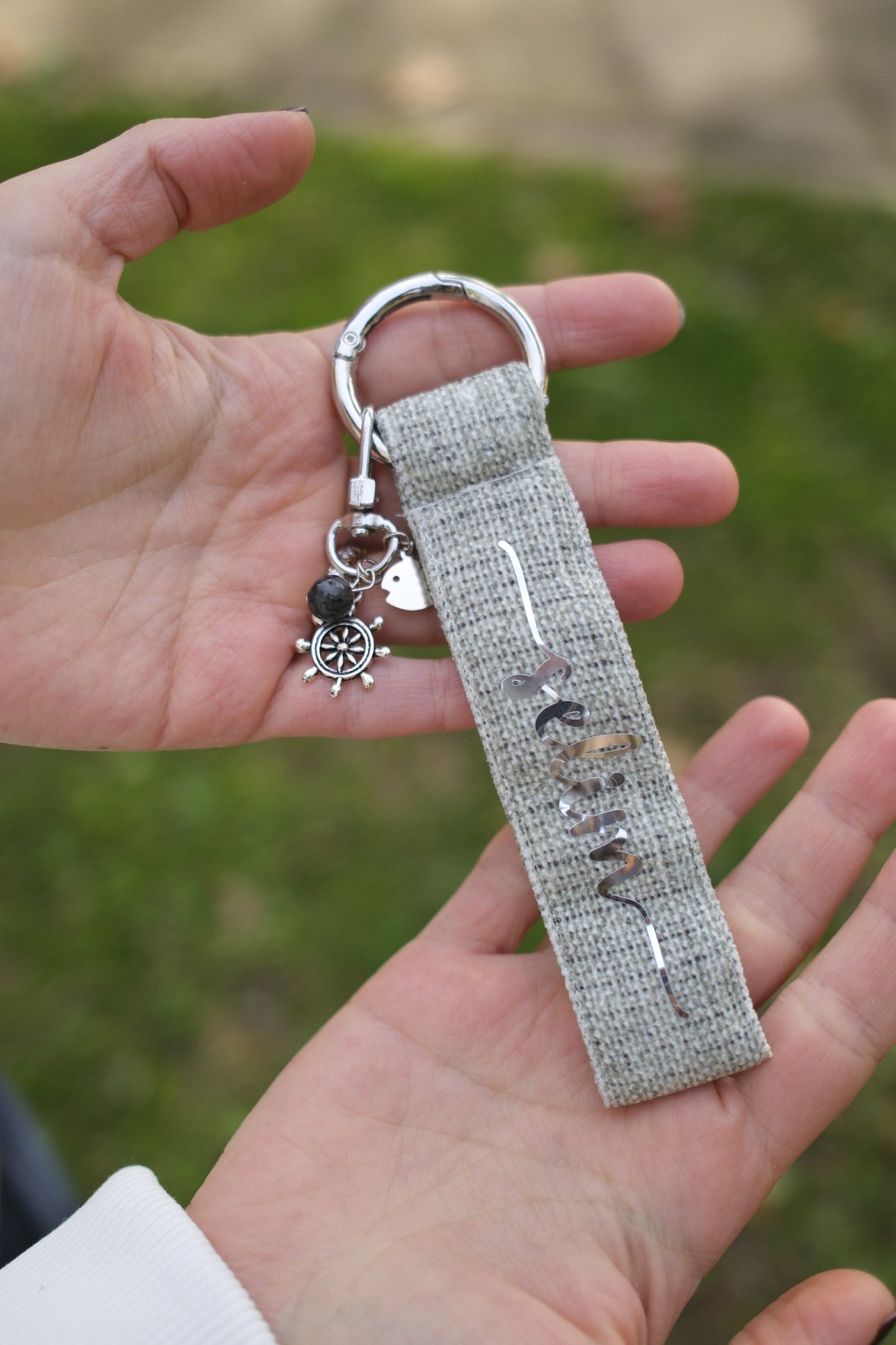 THEO KİŞİSELLEŞTİRİLEBİLİR BEST TEACHER EVER YAZILI ÇİFT TARAFLI ANAHTARLIK