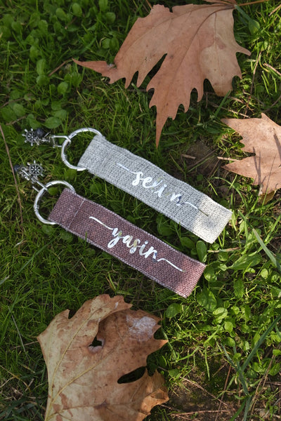 THEO KİŞİSELLEŞTİRİLEBİLİR BEST TEACHER EVER YAZILI ÇİFT TARAFLI ANAHTARLIK