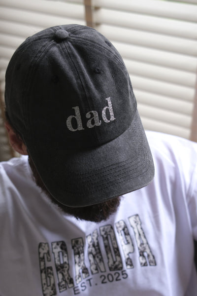 KİŞİSELLEŞTİRİLEBİLİR DAD YIKAMALI ŞAPKA