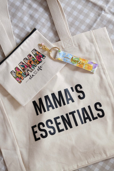 MAMA'S ESSENTIALS KANVAS ÇANTA