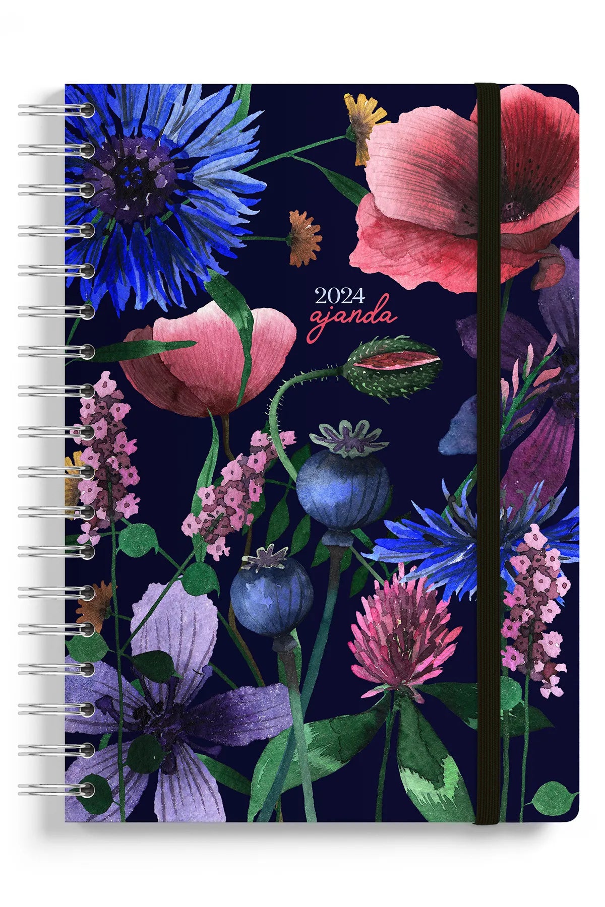 VICTORIA'S JOURNALS SECRET GARDEN Spiralli 2024 Haftalık Ajanda 17x24