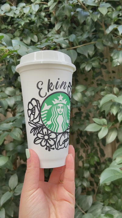 Flora | Starbucks® Yeniden Kullanılabilir Bardak - Sıcak 473ml