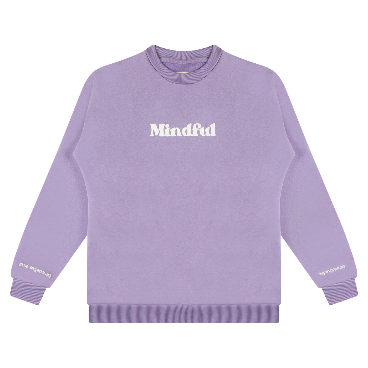 MINDFUL(BREATHE IN, BREATHE OUT) SWEATSHIRT - Bold&Goodly