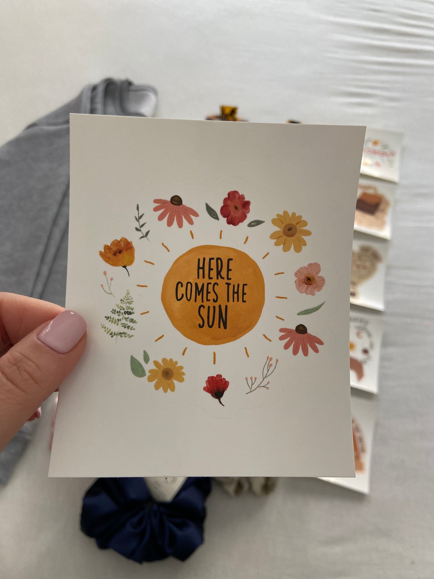 HERE COMES THE SUN STICKER - Bold&Goodly