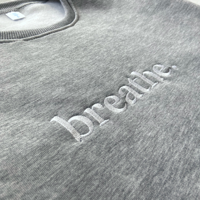BREATHE(3 THINGS MATTER) SWEATSHIRT - Bold&Goodly