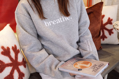 BREATHE(3 THINGS MATTER) SWEATSHIRT - Bold&Goodly