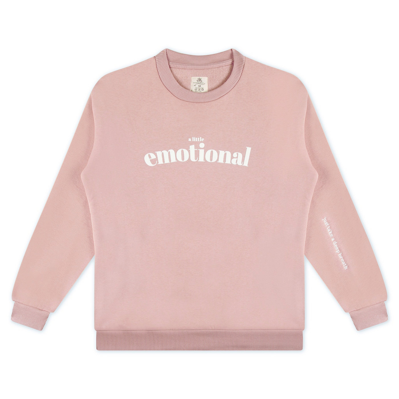 A LITTLE EMOTIONAL(JUST TAKE A DEEP BREATH) SWEATSHIRT - Bold&Goodly