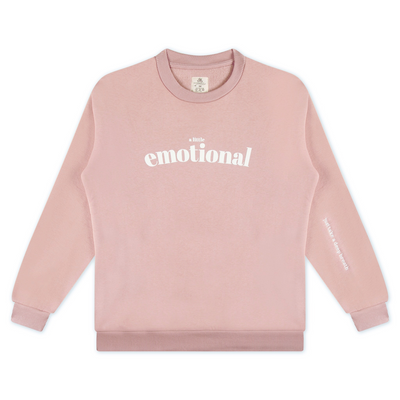 A LITTLE EMOTIONAL(JUST TAKE A DEEP BREATH) SWEATSHIRT - Bold&Goodly