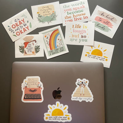 LIFE IS TOUGH BUT SO ARE YOU STICKER - Bold&Goodly