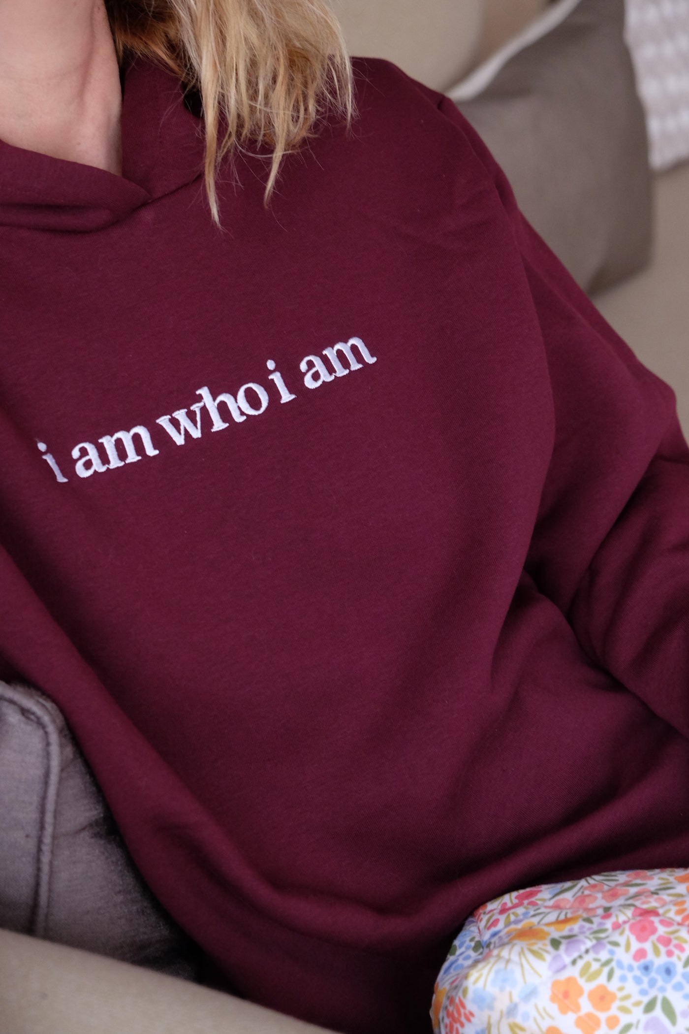 I AM WHO I AM(REALLY DON'T CARE) HOODIE - Bold&Goodly