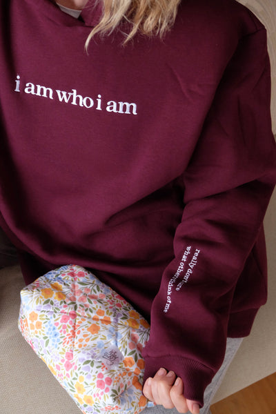 I AM WHO I AM(REALLY DON'T CARE) HOODIE - Bold&Goodly