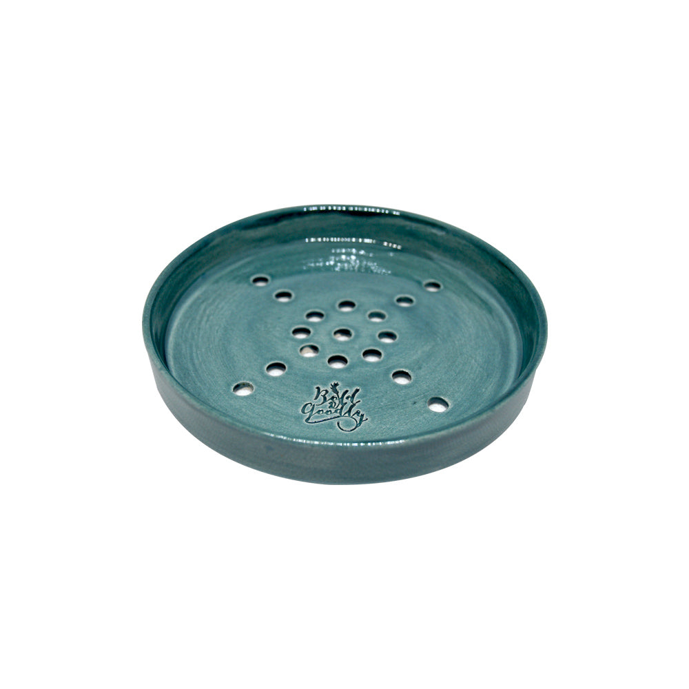 El Yapımı Seramik Sabunluk - Teal - Bold&Goodly