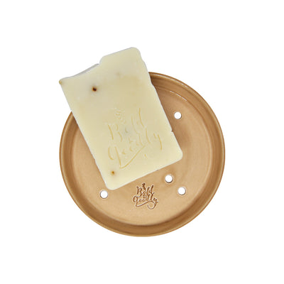 El Yapımı Seramik Sabunluk - Latte - Bold&Goodly